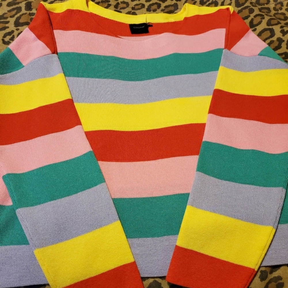 Multi-Color Cliche Sweater NWT - Picture 3 of 8